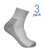 Wigwam 3-Pack At Work Quarter Sock